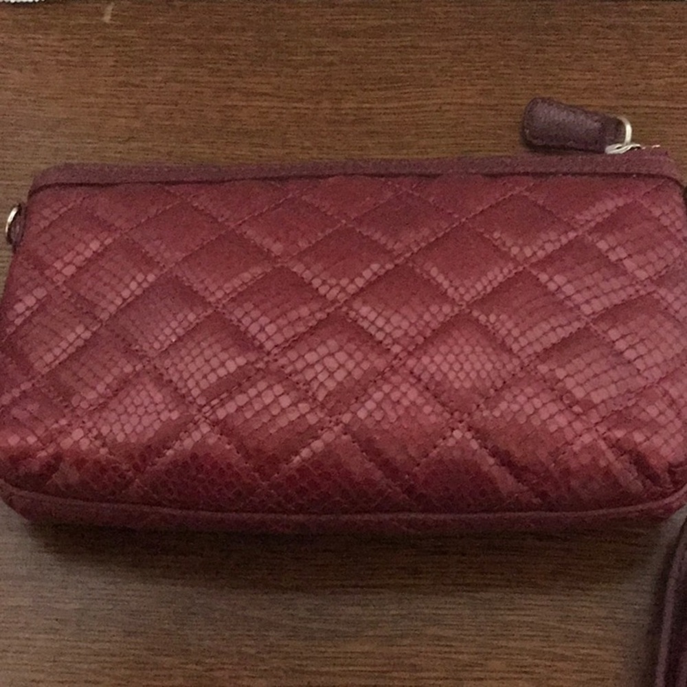 Brighton Raspberry diamond pouch - Picture 2 of 4